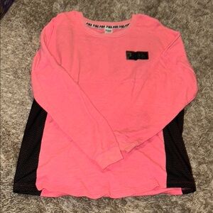 Victoria’s Secret pink shirt